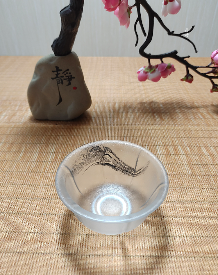 琉璃茶具 水墨杯